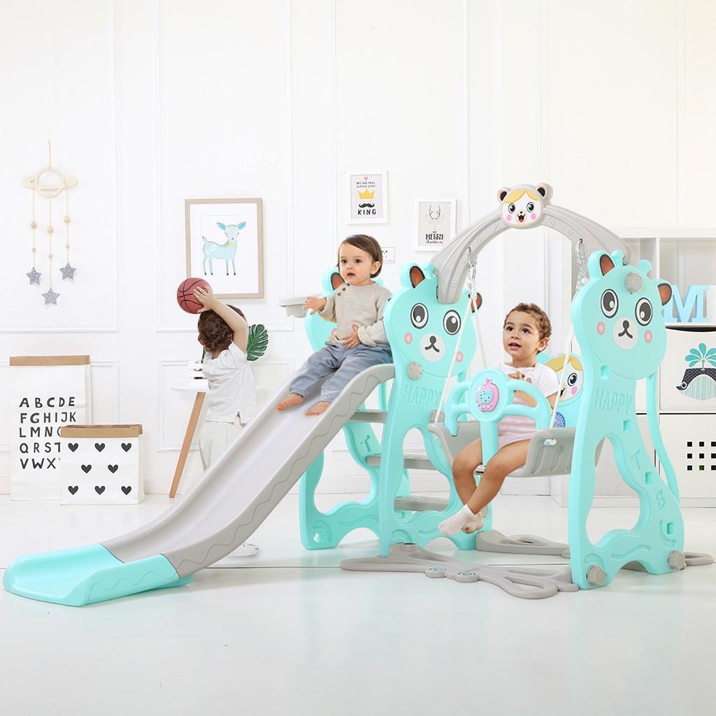 Homekdome Toddler Mountaineering And Swing Set, Suitable For Indoor And Backyard Baskets