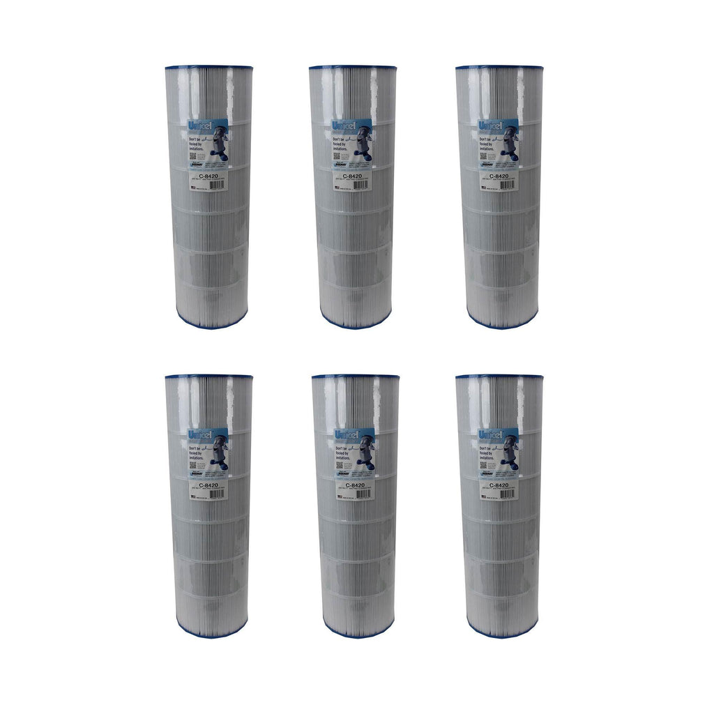 unicel c-8420 spa pool replacement cartridge filter 200 sq ft hayward (6 pack)