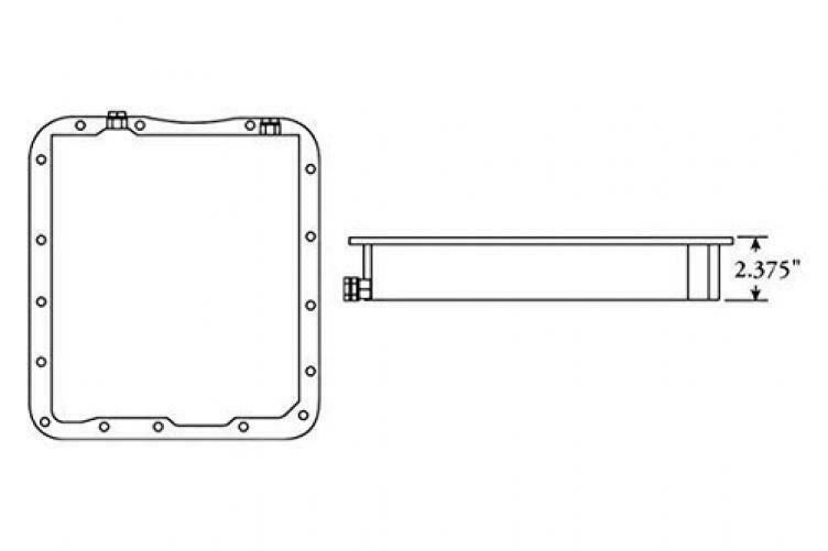 Moroso 42025 Transmission Pan for GM 700R4
