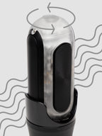 TENGA Flip Zero EVR Vibrotation Rechargeable Vibrating Male Masturbator, Black