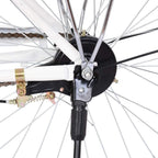 Micozy Beach Cruiser Bike Women Bike 24 Inch Retro Bicycle Classic Bicycle Commuter Bicycle with Ring Bell and Comfortable Seats &amp; Back Seats Fits 4'8''-5'10'' [US in Stock]