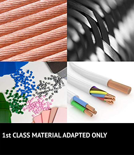 Robotic Mower Boundary Wire Cable- Tinned Copper Heavy Duty Universal for , Husqvarvna, and Other Lawn er s Installation Kit [3.4mm, 24x0.25mm] Green, 153M/500FT