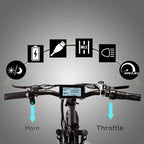 SOHOO 48V500W12AH 20"x4" Adult Folding Fat Tire Electric Bicycle Beach Cruiser Snow Bike (Red)