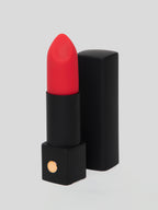 Lovense Exomoon App Controlled Rechargeable Silicone Lipstick Bullet Vibrator, Black