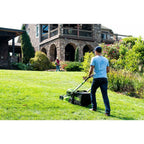 PRO 21 in. 60-Volt Battery Cordless Self-Propelled Lawn Mower W Battery Charger