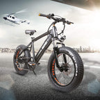 350W Electric Bike 20" Electric Mountain Bike 6-Speed Electric Bikes for Adults Electric Bicycle with 48V Battery