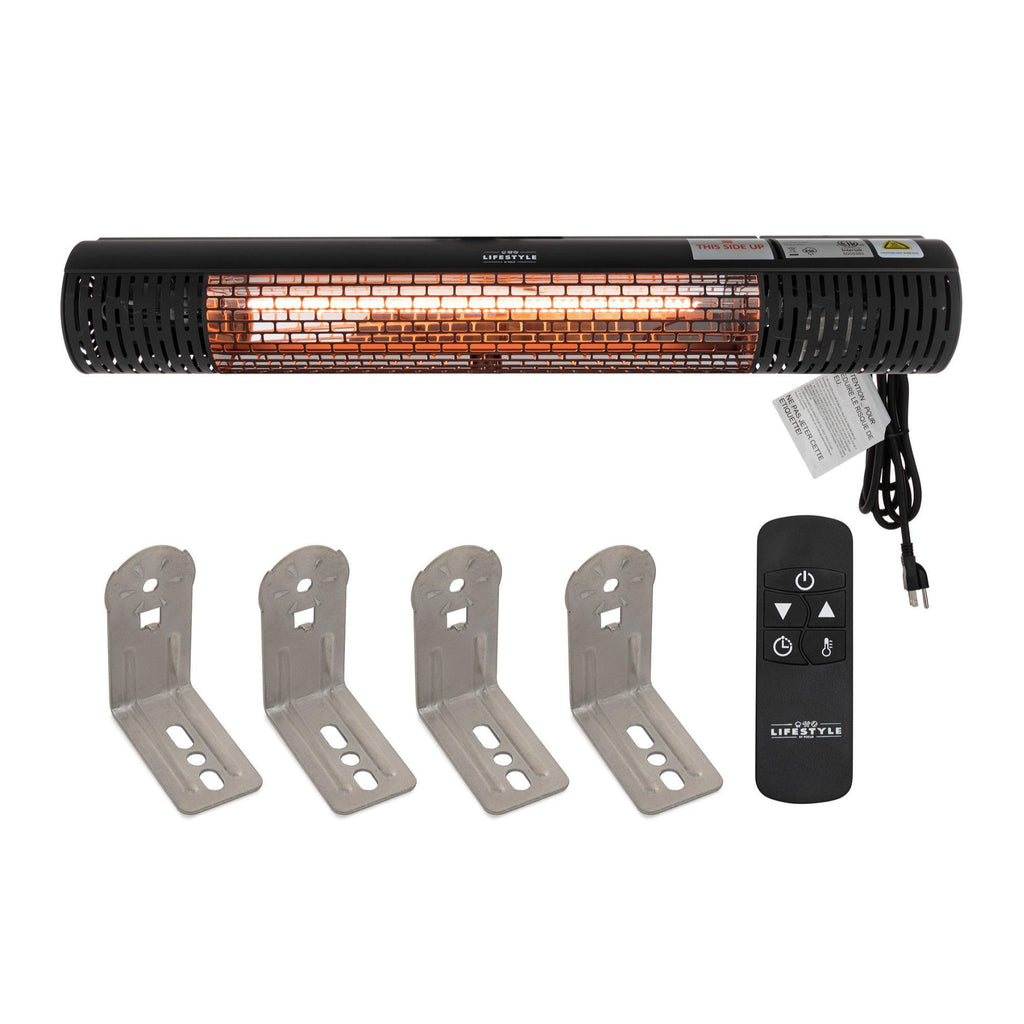 Lifestyle by Focus Infrared Electric Cold Space Heater (Black)