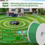 100m/328ft Universal Lawnmower Boundary Wire Contains 50x Lawn Pegs+10x Wire Connectors+9X ium Blades Robotic Lawnmower Wire Compatible with //Worx