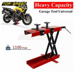 1100 LB Motorcycle Center Wide Deck Scissor Lift Jack Hoist Stand Tool Universal