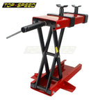 1100 LB Motorcycle Center Wide Deck Scissor Lift Jack Hoist Stand Tool Universal