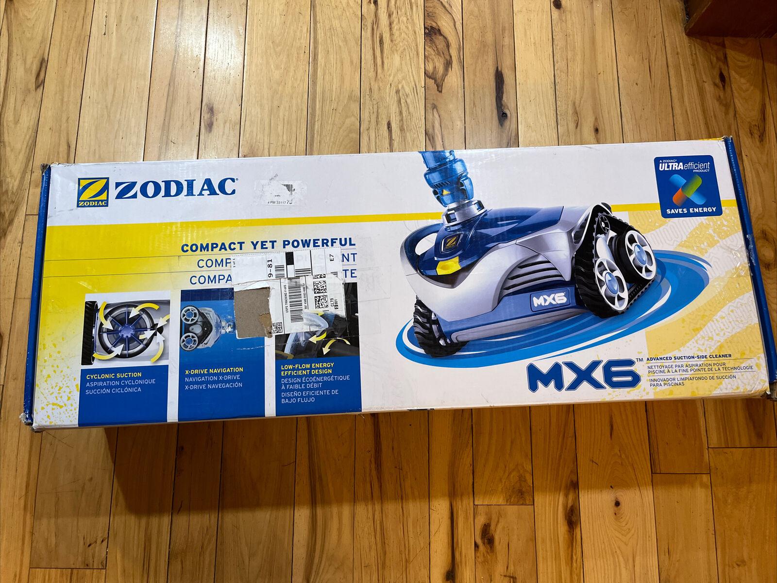 zodiac mx6 advanced suction side automatic pool cleaner mx6