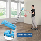 MaxKare Basketball Hoop Goal Portable Poolside Basketball System Set Stand Adjustable Height 47"-79" Outdoor Indoor for Kid Adult  W LarBackboard