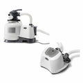 intex 2800 gph pool sand filter pump w/krystal clear saltwater system