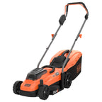 18 V Battery Lawn Mower (36 V with Two 18 V 2.5 Ah Batteries Supplied) - 33 cm - Adjustable Cutting Height - Basket 35 Litres BCMW3318L2-QW