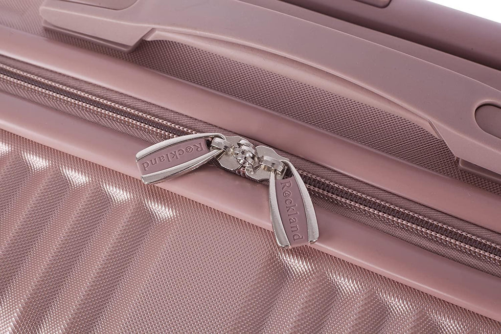 Berlin Hardside Expandable Spinner Wheel Luggage Set, Rose Gold, 3-Piece (20/24/28)