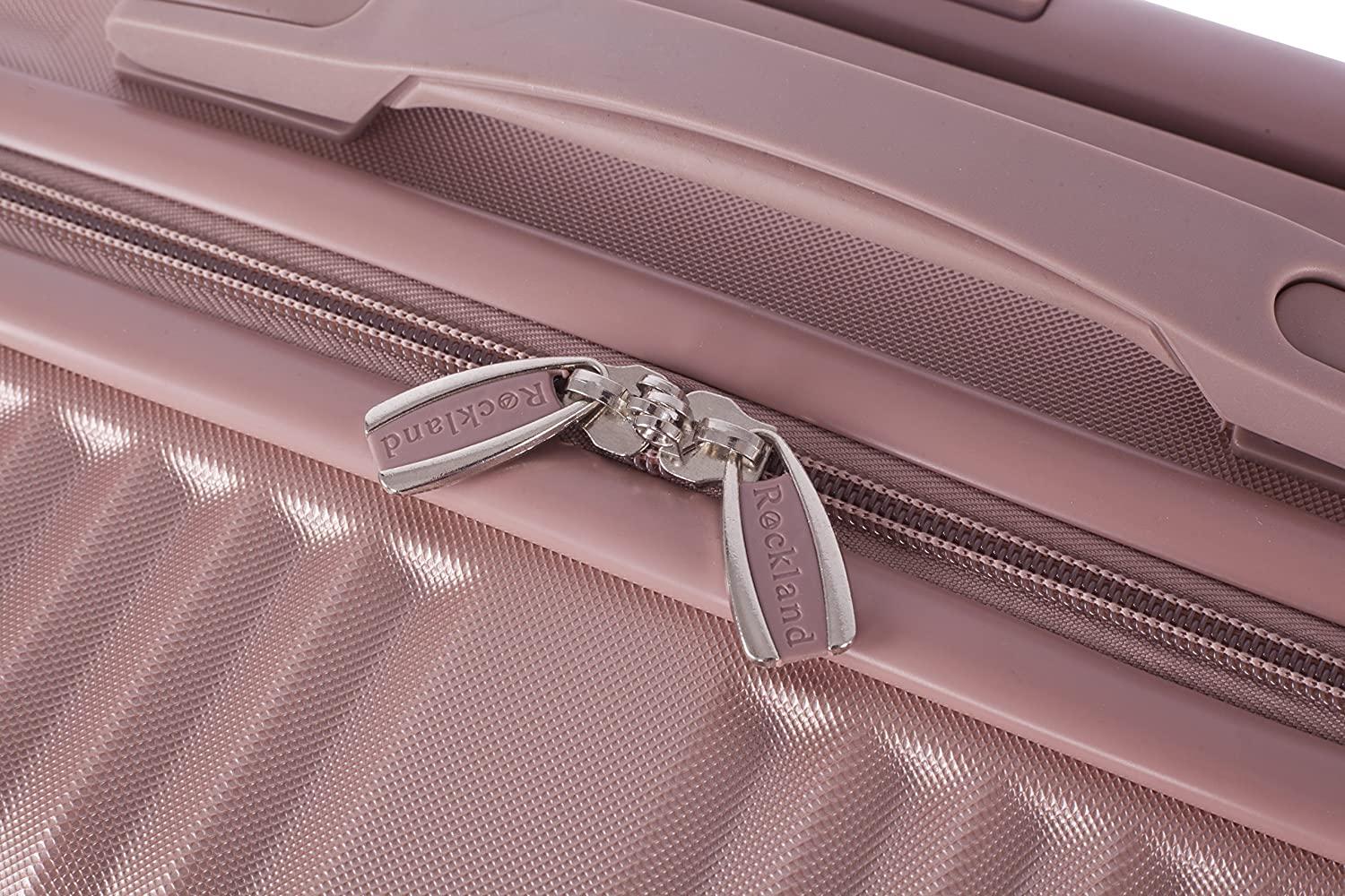 Berlin Hardside Expandable Spinner Wheel Luggage Set, Rose Gold, 3-Piece (20/24/28)