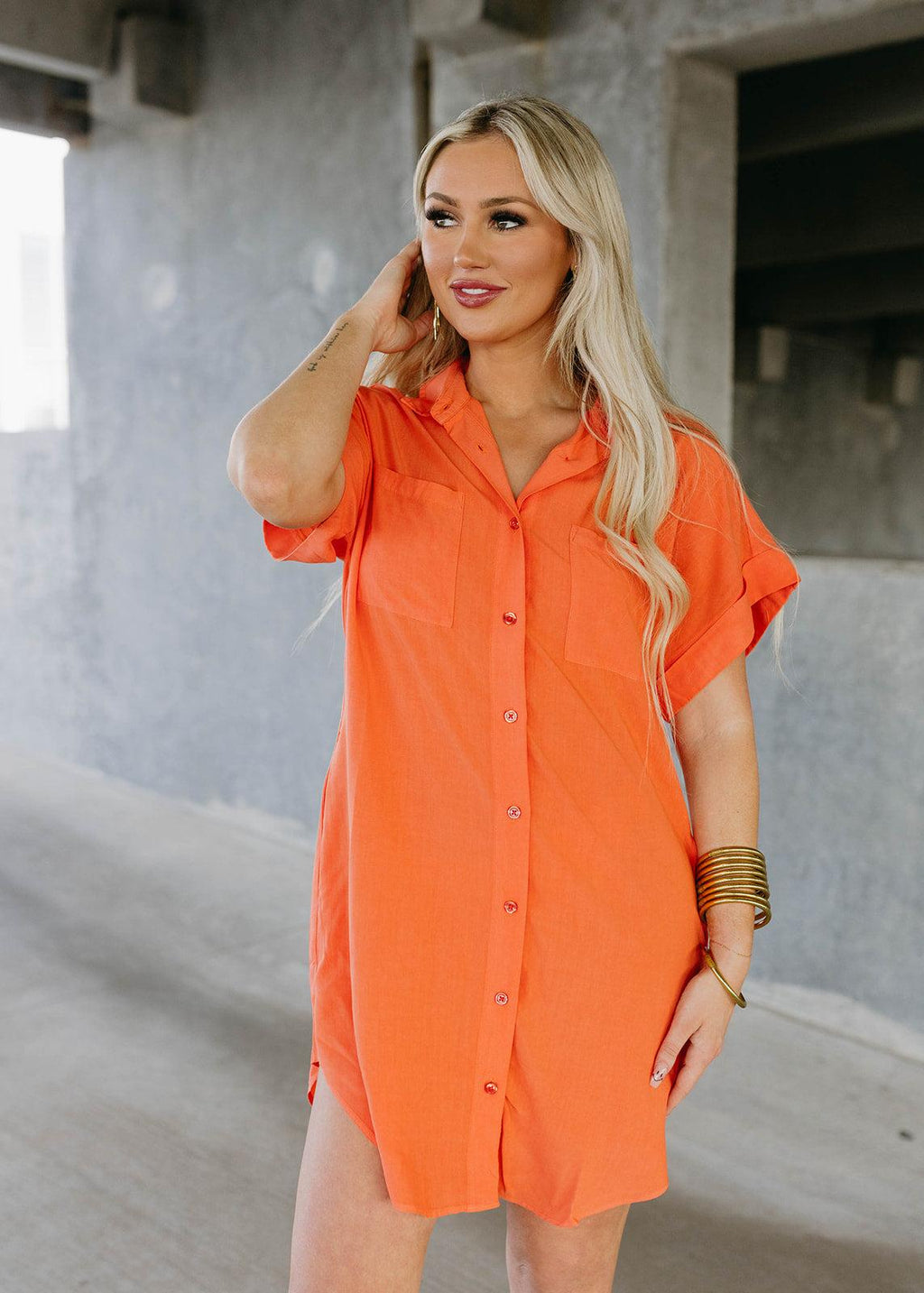 destiny tigerlily shirt dress