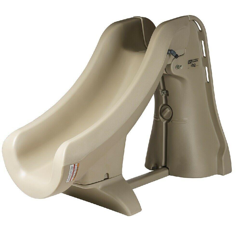 s.r.smith slideaway removable slide, inground - taupe