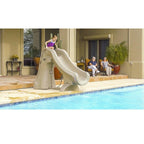s.r.smith slideaway removable slide, inground - taupe