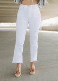 jeanne optic white jeans