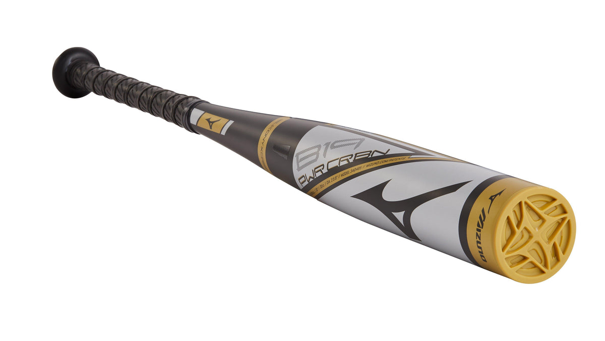Mizuno B19-PWR CRBN - Big Barrel Youth USA Baseball Bat, 29" (-10)