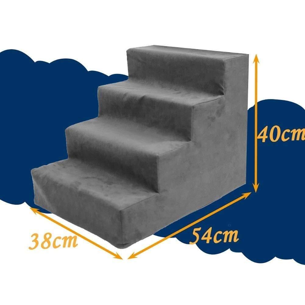 ZWJ-Pet Stairs Pet Climbing Ladder 4 Layer Dog Stair Steps Pet Daily Necessities Toys Leisure Entertainment Toys Pet Toy