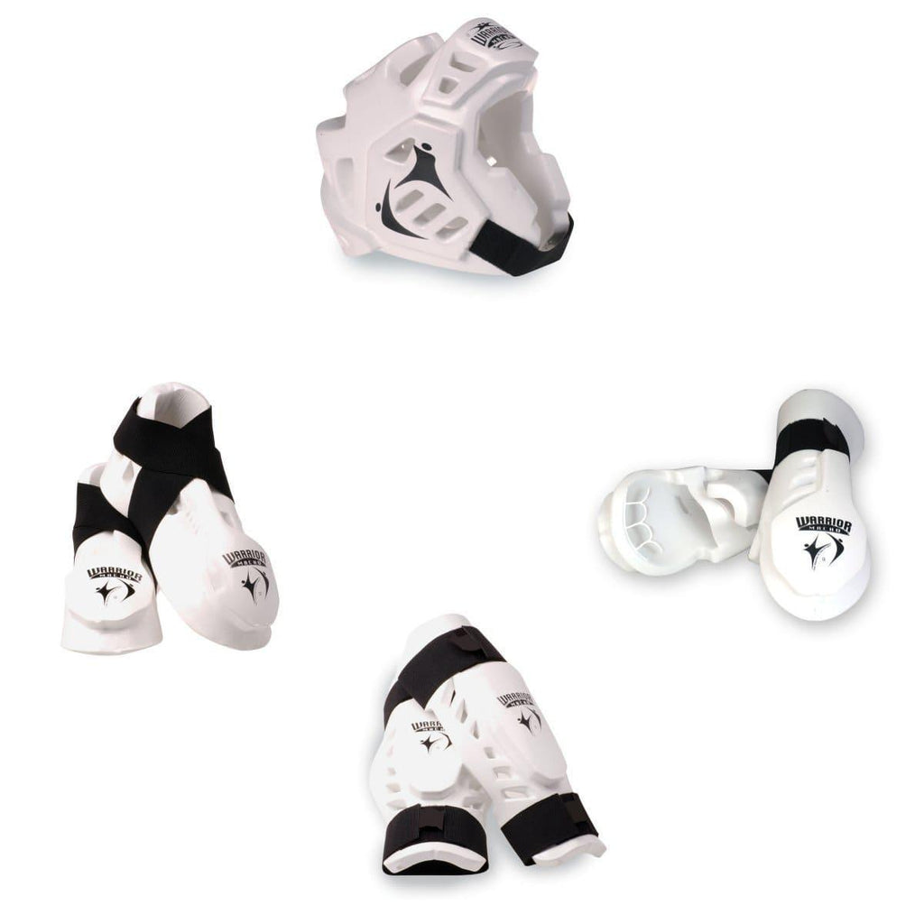 Macho Warrior 7 piece sparring gear set with Shin