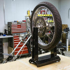 Portable Precision Motorcycle Static Wheel r Tire Truing Stand