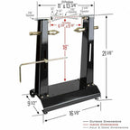 Portable Precision Motorcycle Static Wheel r Tire Truing Stand