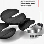 Adjustable Dumbbells 90lbs Non-Slip Weight Lifting Dumbbells | Pair of 2 | with Workout Chart and Earphones