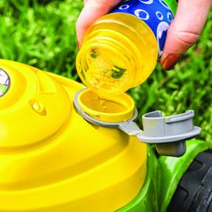 Bubble Lawn Mower for Toddlers, Bubble Blowing Machines, Indoor and Outdoor Gardening Toy, Birthday, Party Favor for Preschool Girls and Boys, No Batteries Required, 2+