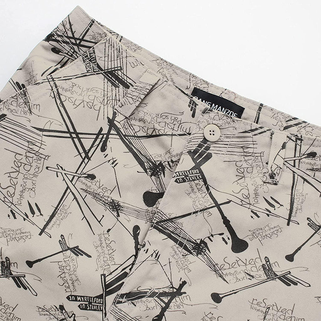 Mens Casual Slim Fit Cotton Solid Multi-Pocket Cargo CamouflaShorts