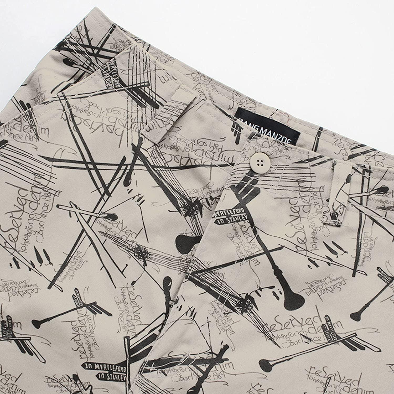 Mens Casual Slim Fit Cotton Solid Multi-Pocket Cargo CamouflaShorts