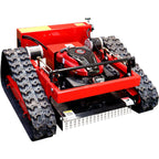 Remote Control Robotic Lawn Mower, Automatic Track Lawn Mower for 45° Slope, Adjustable Cutting Height, All Terrain Grass Cutter Yard Mower USA Stock