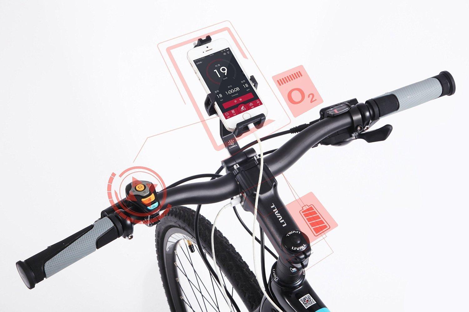 Livall O2 Alps 8Sp Smart Road Bike Bicycle Outdoor Sport &amp; Recreation - Medium, White (51.5CM)