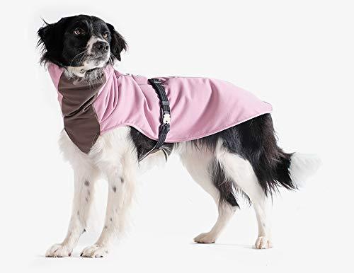 Gold Paw Winter Paw Dog Coat  Soft, Warm Dog Clothes, Stretchy Pet Jacket  Machine Washable, Eco Friendly  All Season, Lilac, Size 22