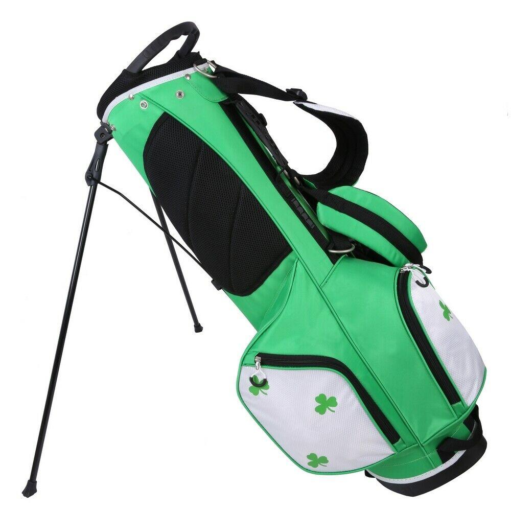 Prosimmon Golf DRK 7" Lightweight Golf Stand Bag with Dual Straps Irish