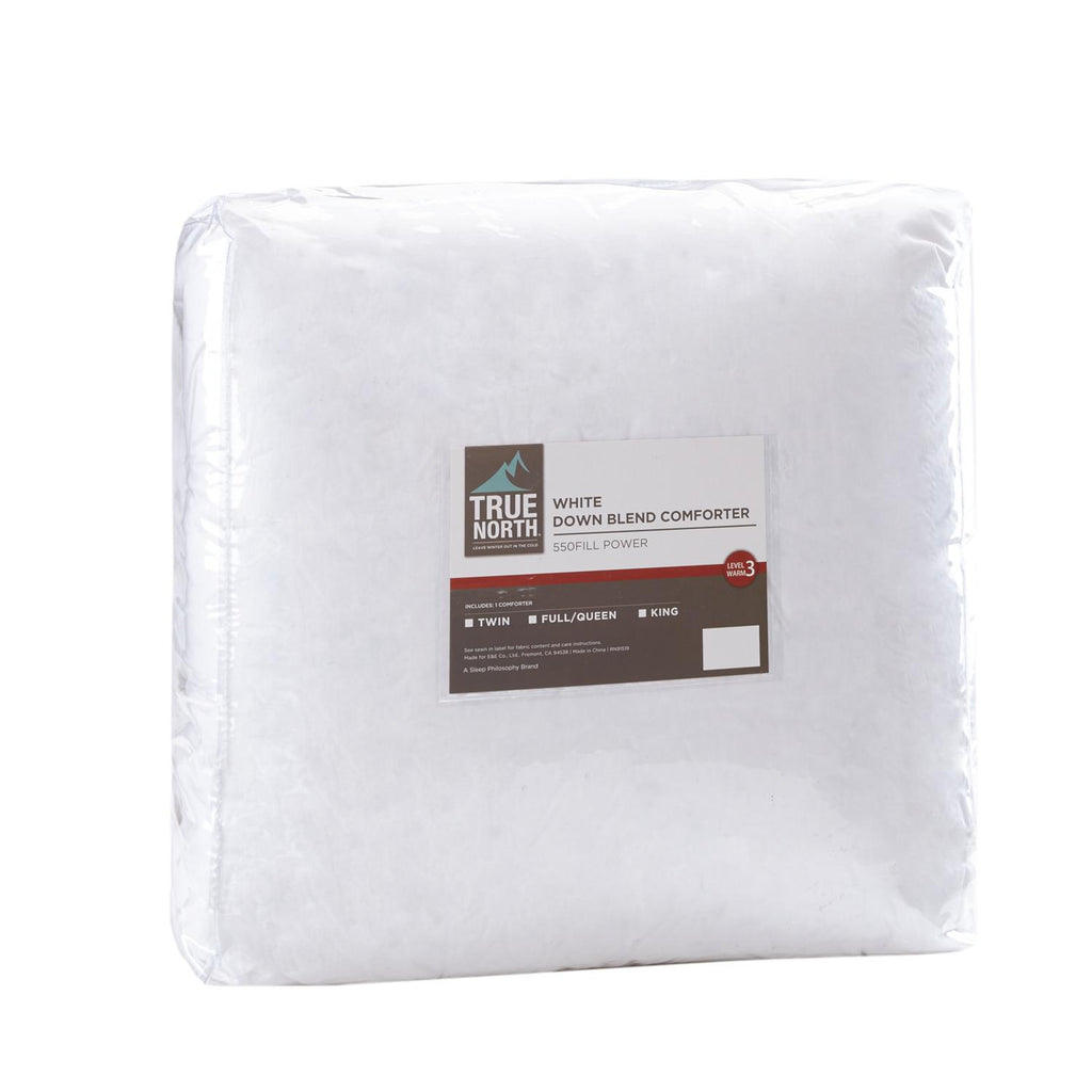 Comfort Classics Classic 300 Thread Count White Cotton Comforter, Full/Queen