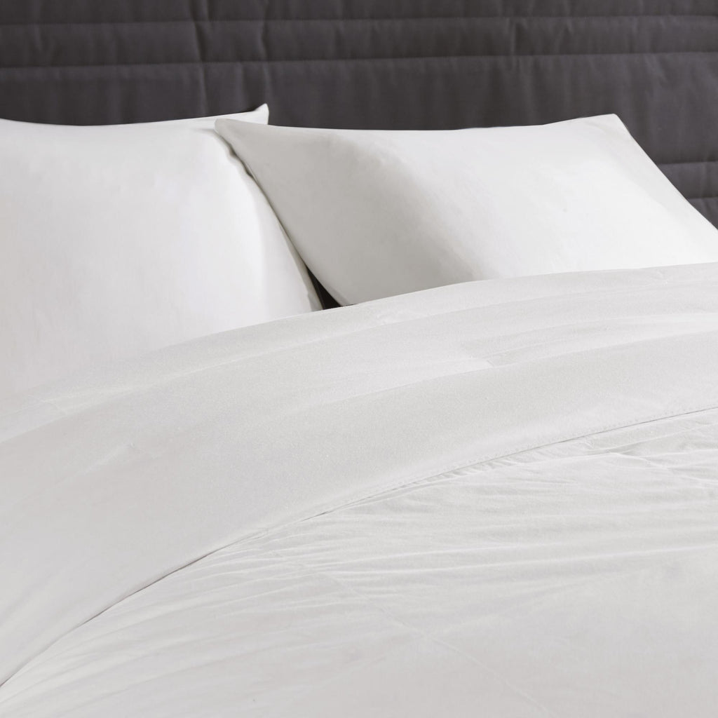 Comfort Classics Classic 300 Thread Count White Cotton Comforter, Full/Queen
