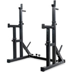 TIMMIS Adjustable Squat Rack Stands Multifunction Barbell Bench Press Dipping Station
