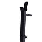 ESULOMP Adjustable Squat Rack Stands Multifunction Barbell Bench Press Dipping Station