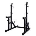 BLUKIDS Multi-Function Barbell Rack 550LBS Capacity Dip Stand Home Gym Fitness Adjustable Squat Rack Weight Lifting Bench Press Dipping Station