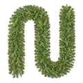 9 ft Prelit Twinkly Swiss Mountain Garland