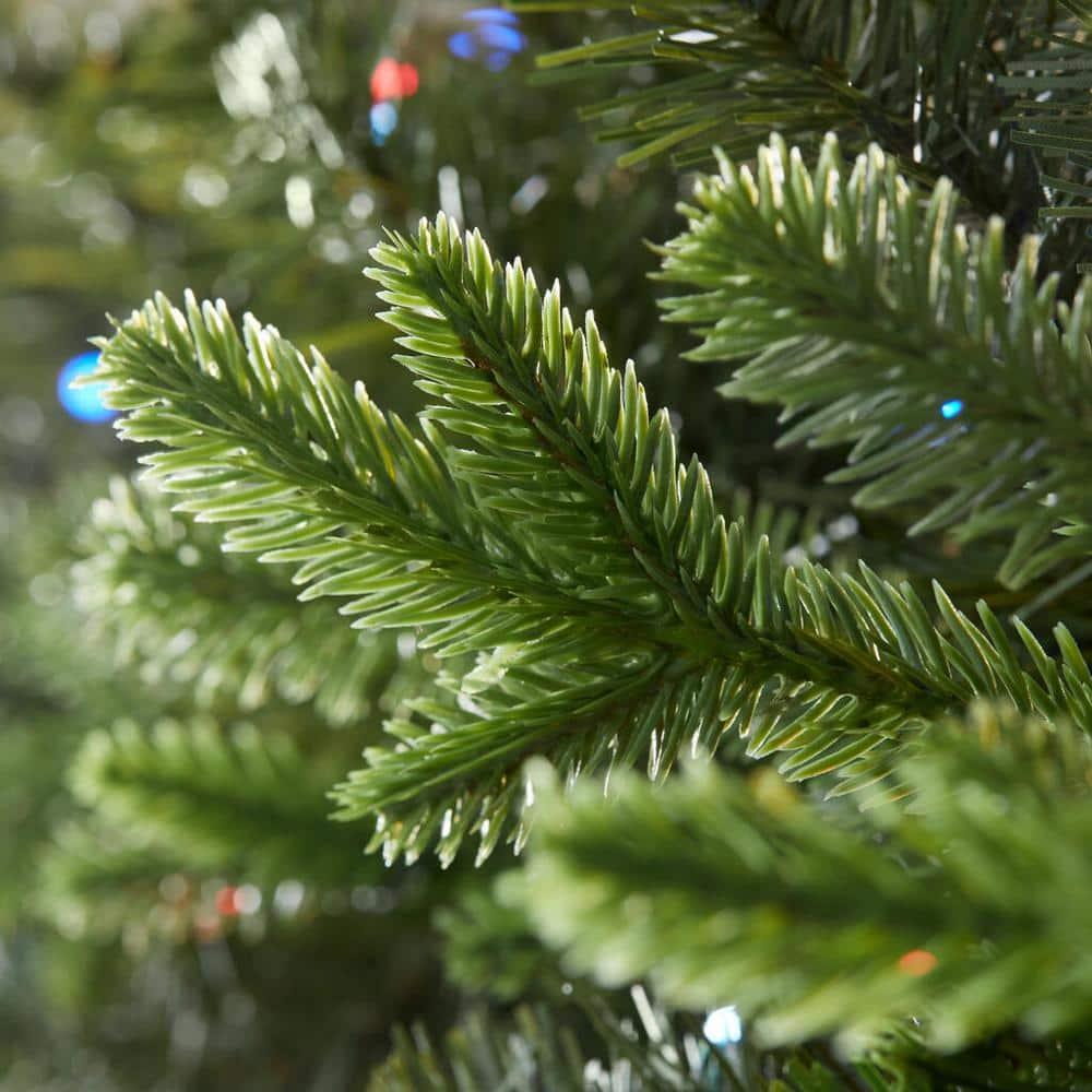 9 ft Prelit Twinkly Swiss Mountain Garland