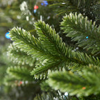 9 ft Prelit Twinkly Swiss Mountain Garland