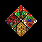 JJKFQ 5D DIY LED Diamond Painting Night Light Lamp Christmas House Decoration for Home Christmas Happy Year Decoration Home Decor