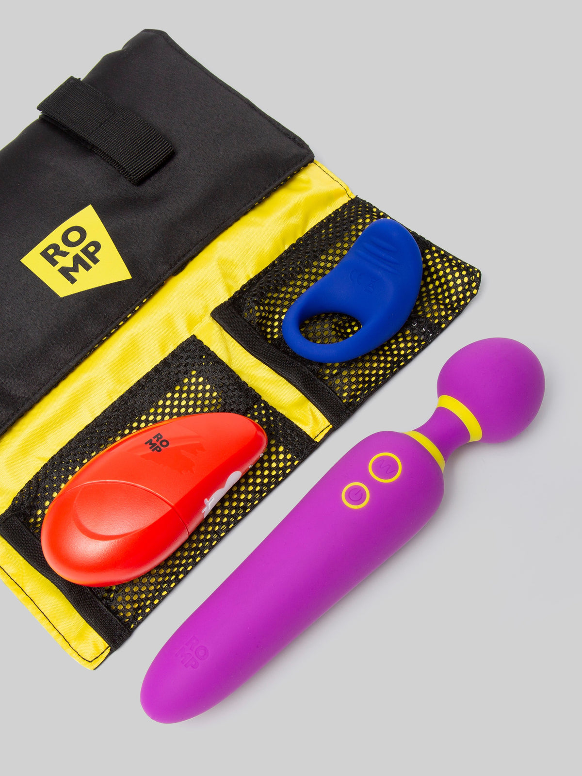 Romp Pleasure Sex Toy Kit (3 Piece), Purple