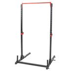 Sunny Health &amp; Fitness Essential 800-lb High Capacity Power Rack Cawith Weight Plate Stora&amp; Adjustable J-Hooks - SF-XF920063