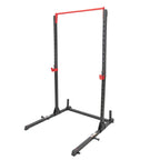 Sunny Health &amp; Fitness Essential 800-lb High Capacity Power Rack Cawith Weight Plate Stora&amp; Adjustable J-Hooks - SF-XF920063