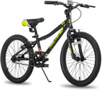 Hiland 20 inch Kids Mountain Bike for Boys, Girls with Dual Handbrakes, Kick Stand 5 Colors